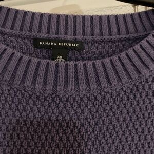 Banana republic, pullover, cotton, cap sleeve top